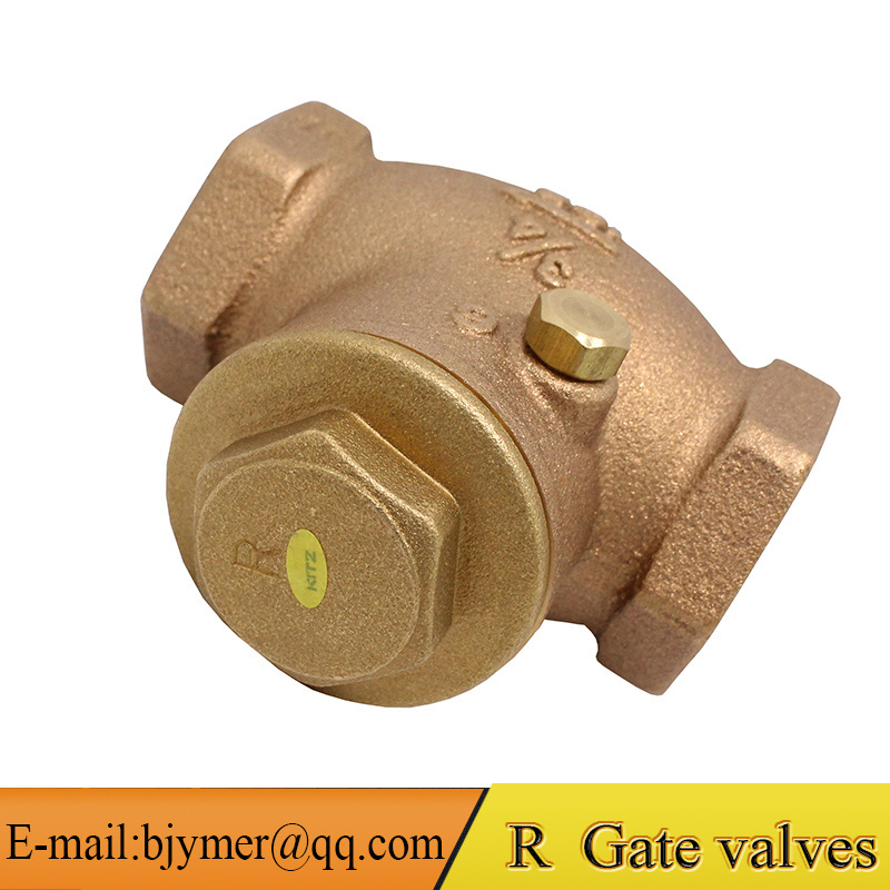 Japan KITZ R class 125 cast bronze Swing metal check valves non return valves for water