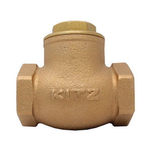 Japan KITZ R class 125 cast bronze Swing metal check valves non return valves for water