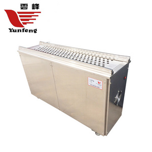 Yunfeng 2024 new design YFZD-C168 incubator turning system CE 168 eggs stainless steel poultry equipment Egg Candling Table