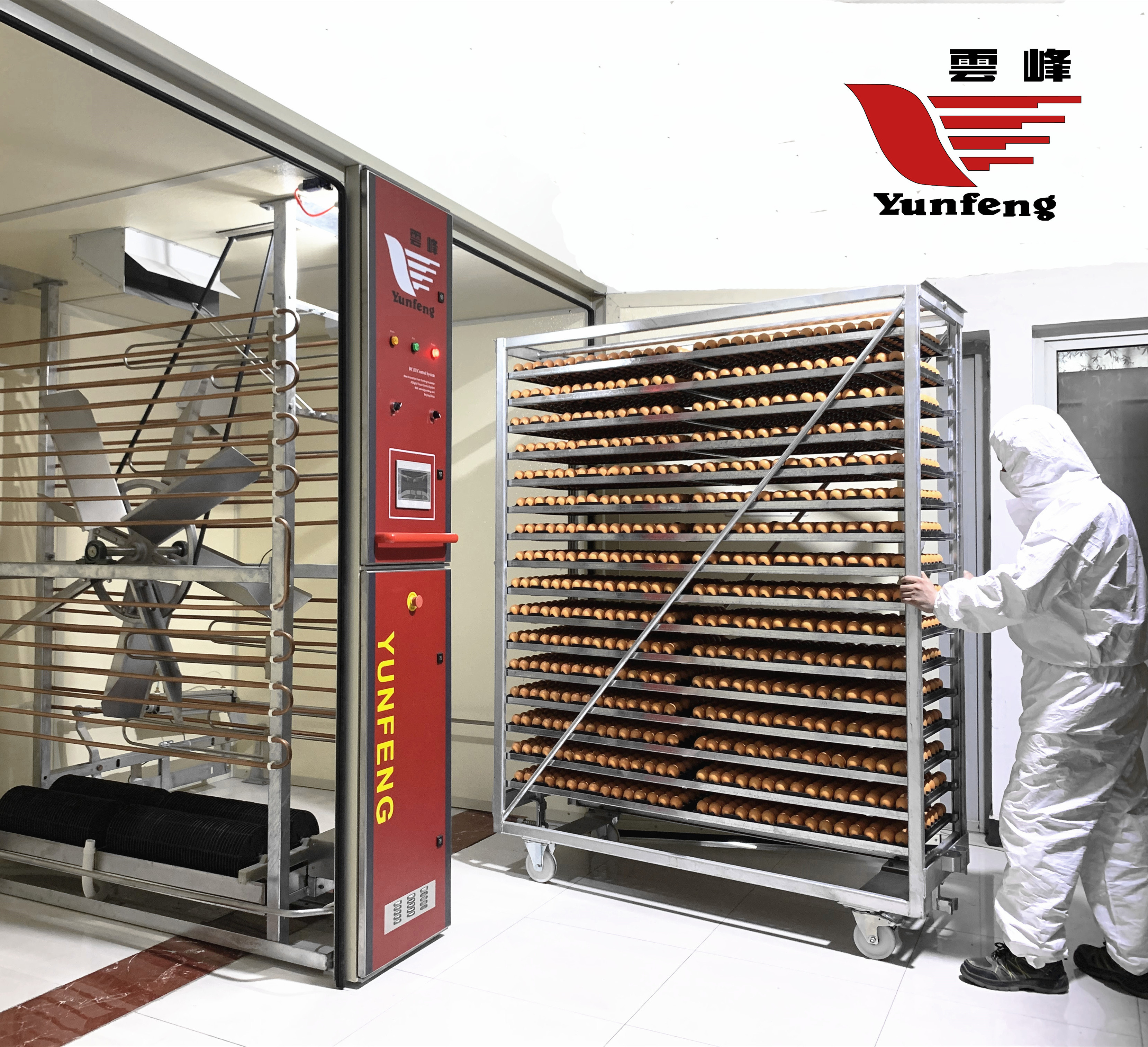 YFDF-192 commercial incubators for hatching eggs for sale with CE certified ISO9001 Chinese manufactured factory made