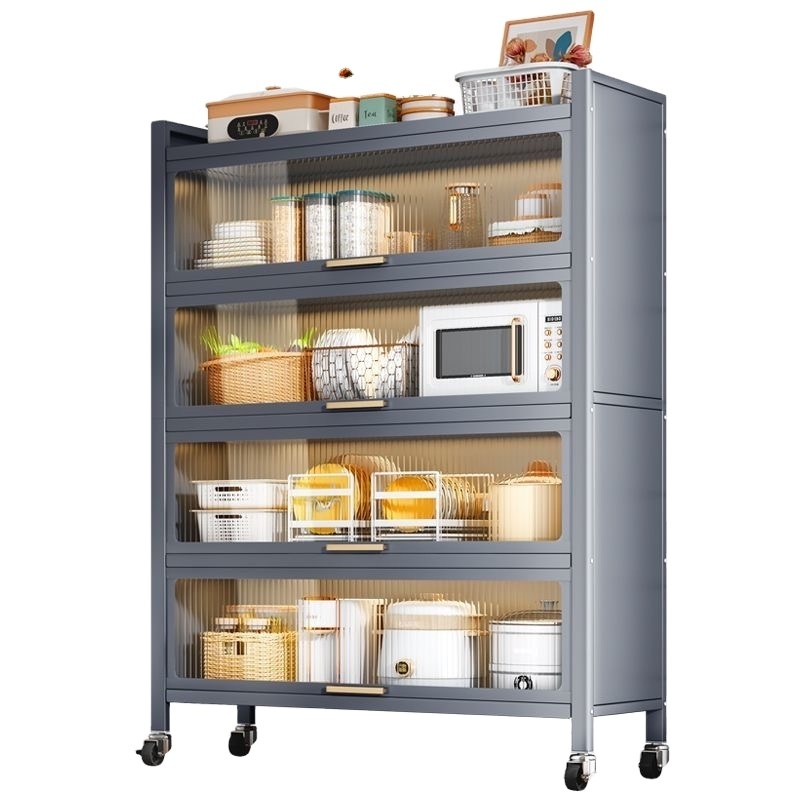 High Quality Storage Cabinet Multi Purpose Storage Rack 3/4/5 Tier Drawer Storage Utility Cart for Food Kitchen Accessories