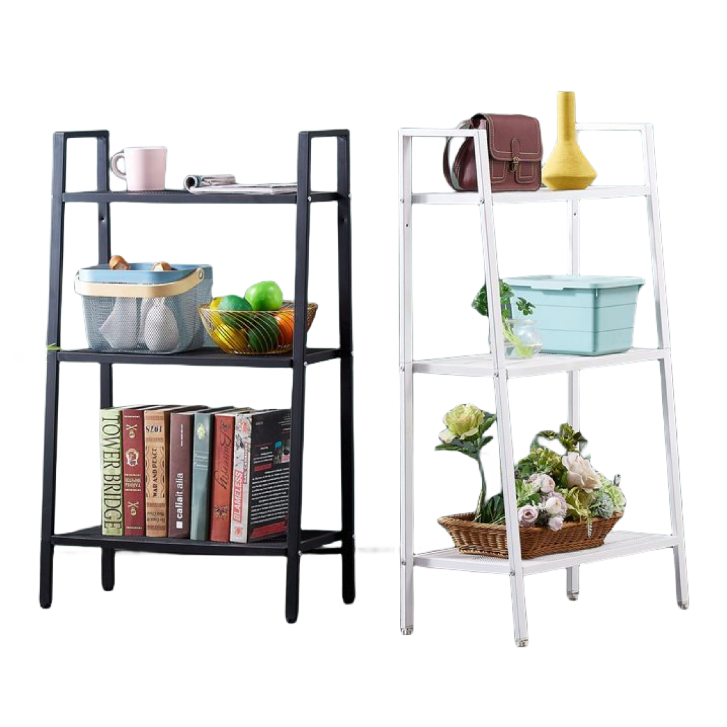 Nordic Style Storage Shelf Units Display Rack Multi-layer Book Shelf  Kitchenware Storage Rack