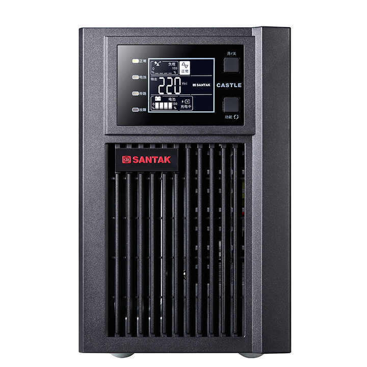 SANTAK 1KVA 2KVA 3KVA Double Conversion UPS uninterruptible power supply 1kva/800W Online UPS Pure Sine Wave