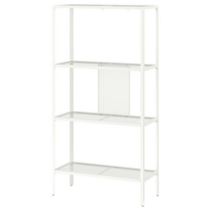 Hot sales wholesale BAGGEBO metal shelving unit white, 60x25x116 cm