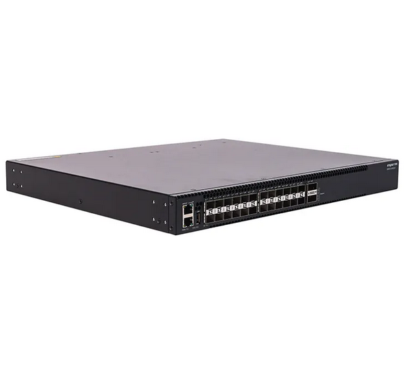 Outdoor poe network switch S6820-24XQ-E poe optical fibre gigabit switch 2 *40/ 100G QSFP28 two expansion slots switch