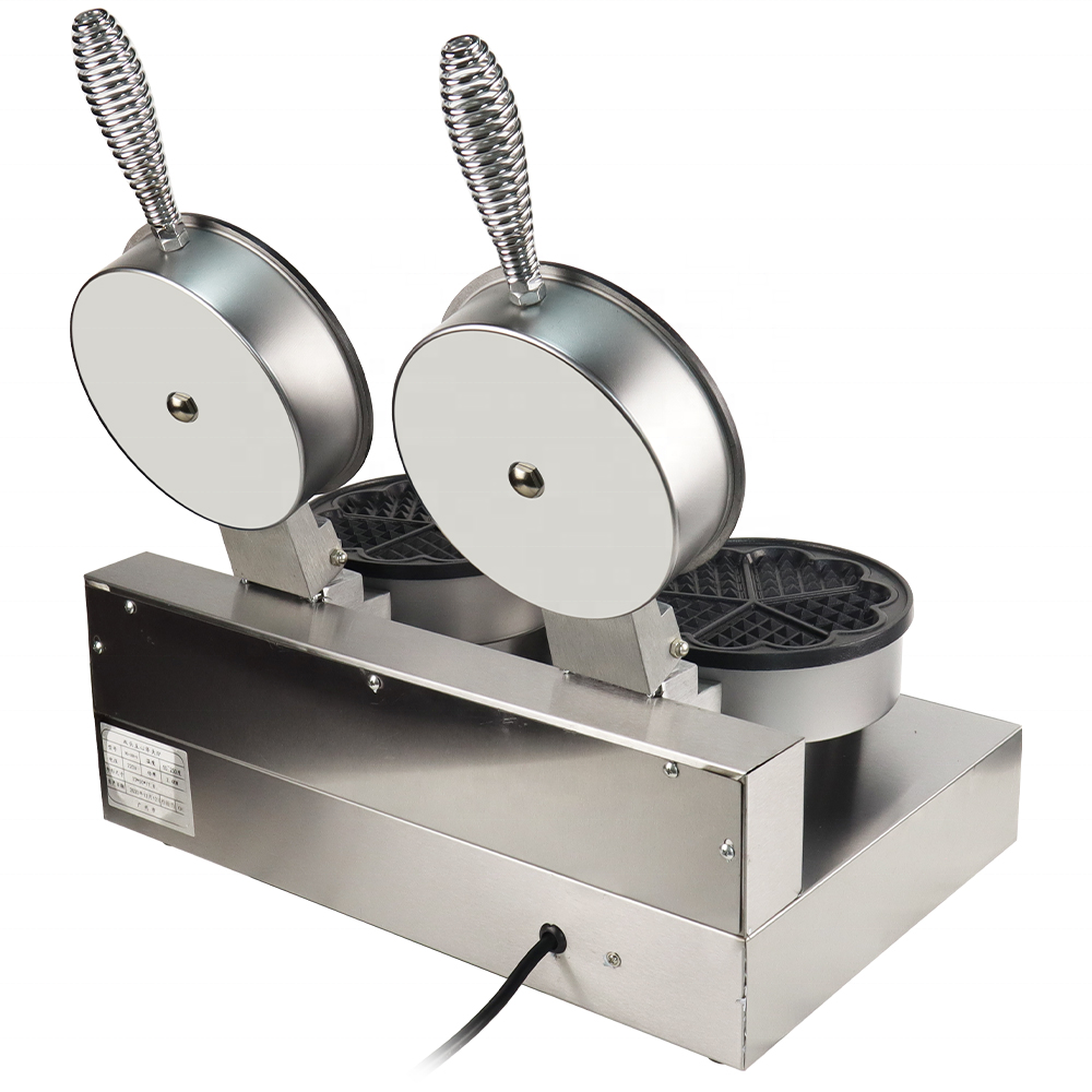 Stainless Steel Egg Waffle Maker ,Commercial Waffle Cone MakerBW-2H