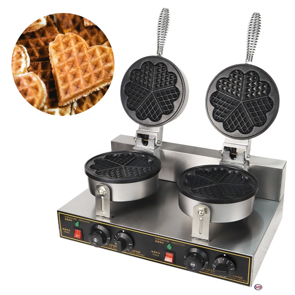 Stainless Steel Egg Waffle Maker ,Commercial Waffle Cone MakerBW-2H