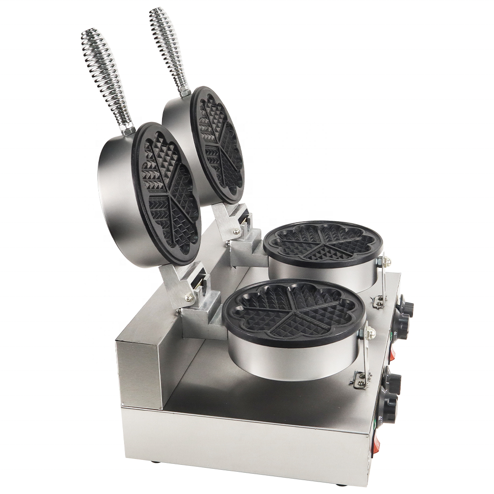 Stainless Steel Egg Waffle Maker ,Commercial Waffle Cone MakerBW-2H