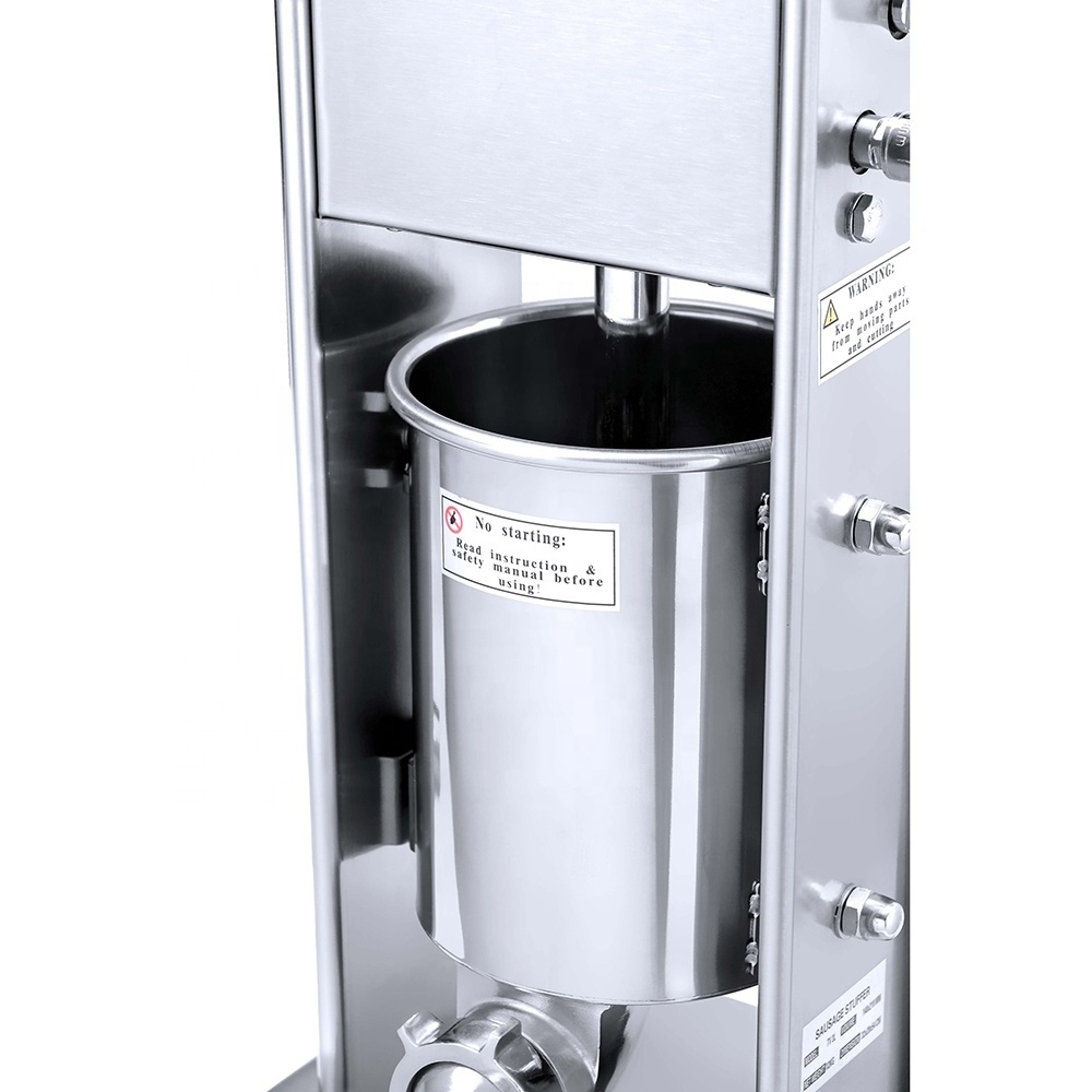 Best-selling Prices Commercial Industrial Sausage Filling Machine / Sausage Stuffer With Restaurant