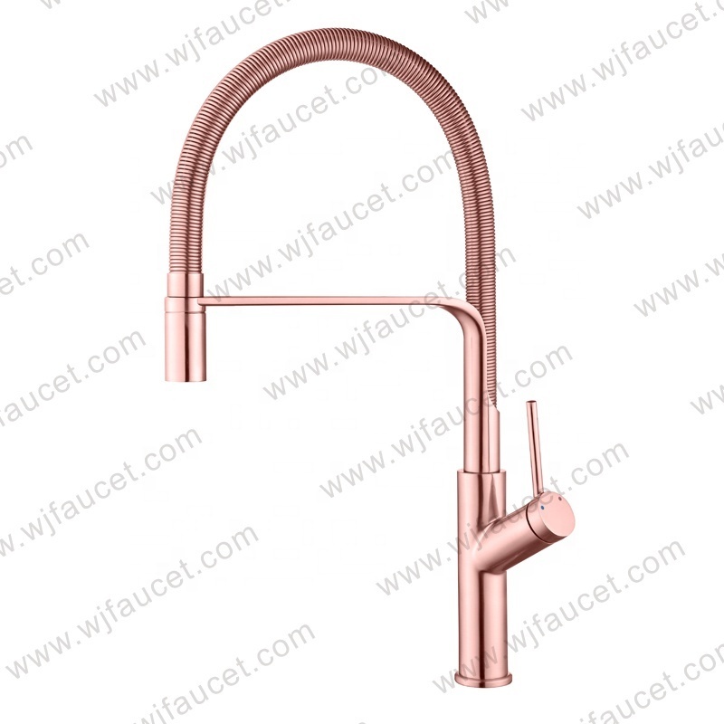 Griferia Para Cocina Rose Gold Faucets Mixers Taps Manufacturer Commercial Sink Faucet With Sprayer