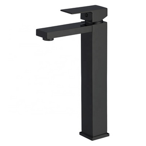 Commercial Modern Bathroom Faucet Single Handle Chrome Single Hole Washbasin Faucet with Deck Simple Installation