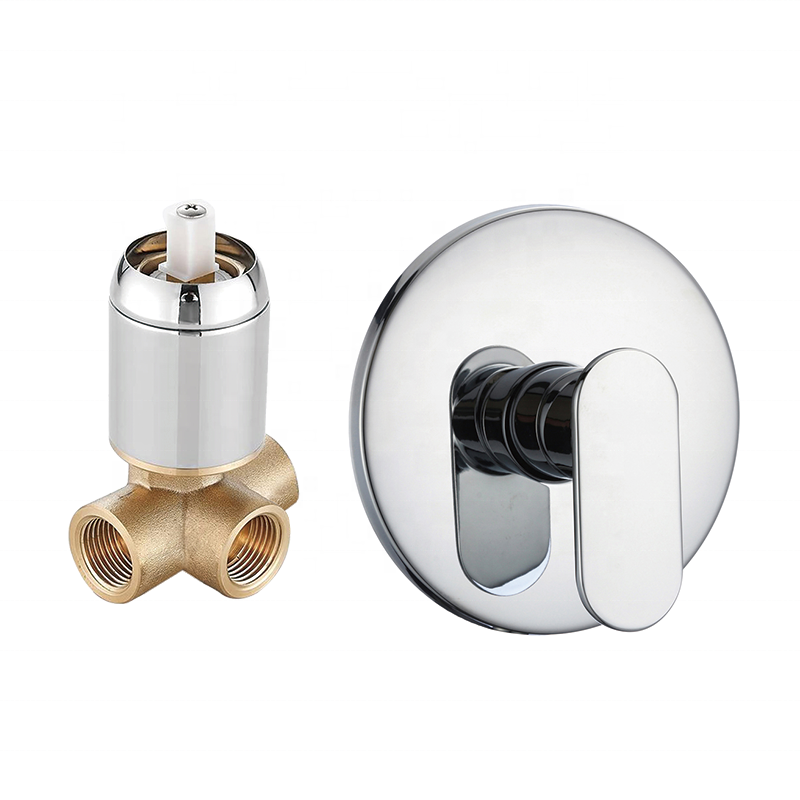 Shower Faucet Set Body Rought-in Concealed Shower Mixer Valve In Brass