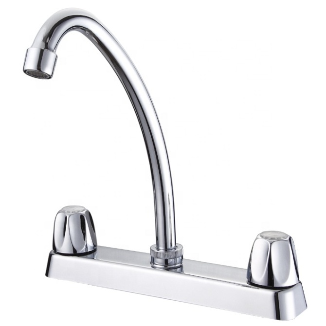 South American ABS plastic dual handle Lavatory Basin Faucet 8