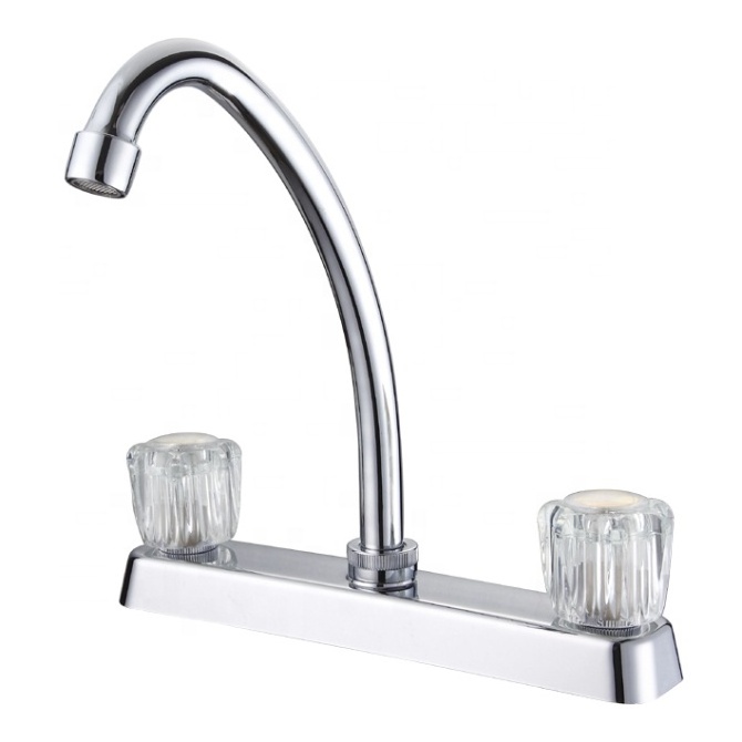 South American ABS plastic dual handle Lavatory Basin Faucet 8