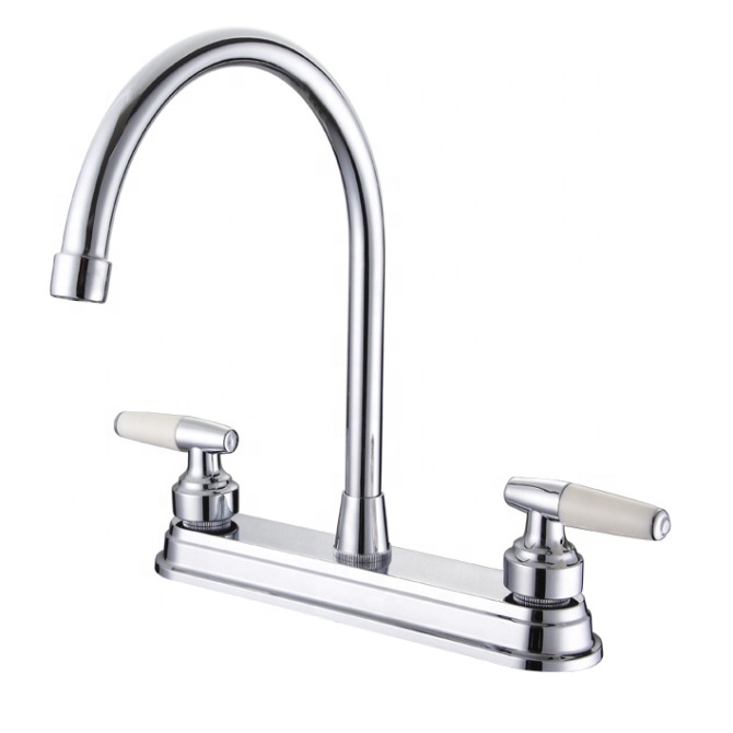 South American ABS plastic dual handle Lavatory Basin Faucet 8