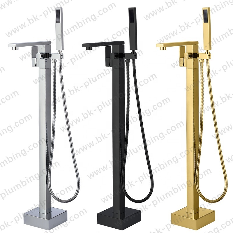 Shower Faucet Freestanding Bathtub Faucet Black Bath Faucet