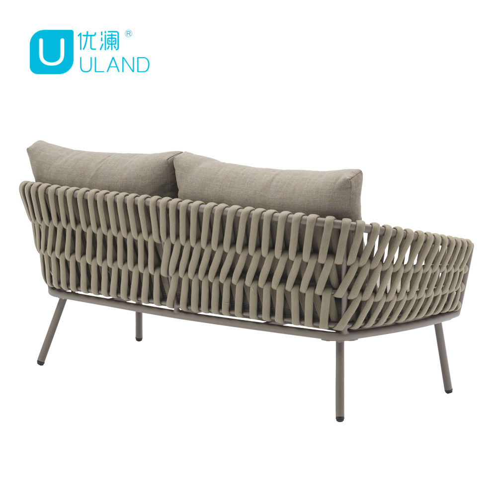 Uland Large Size Patio Garden Combination Wicker Leisure Rattan Sofa Set for Party People Outdoor Furniture