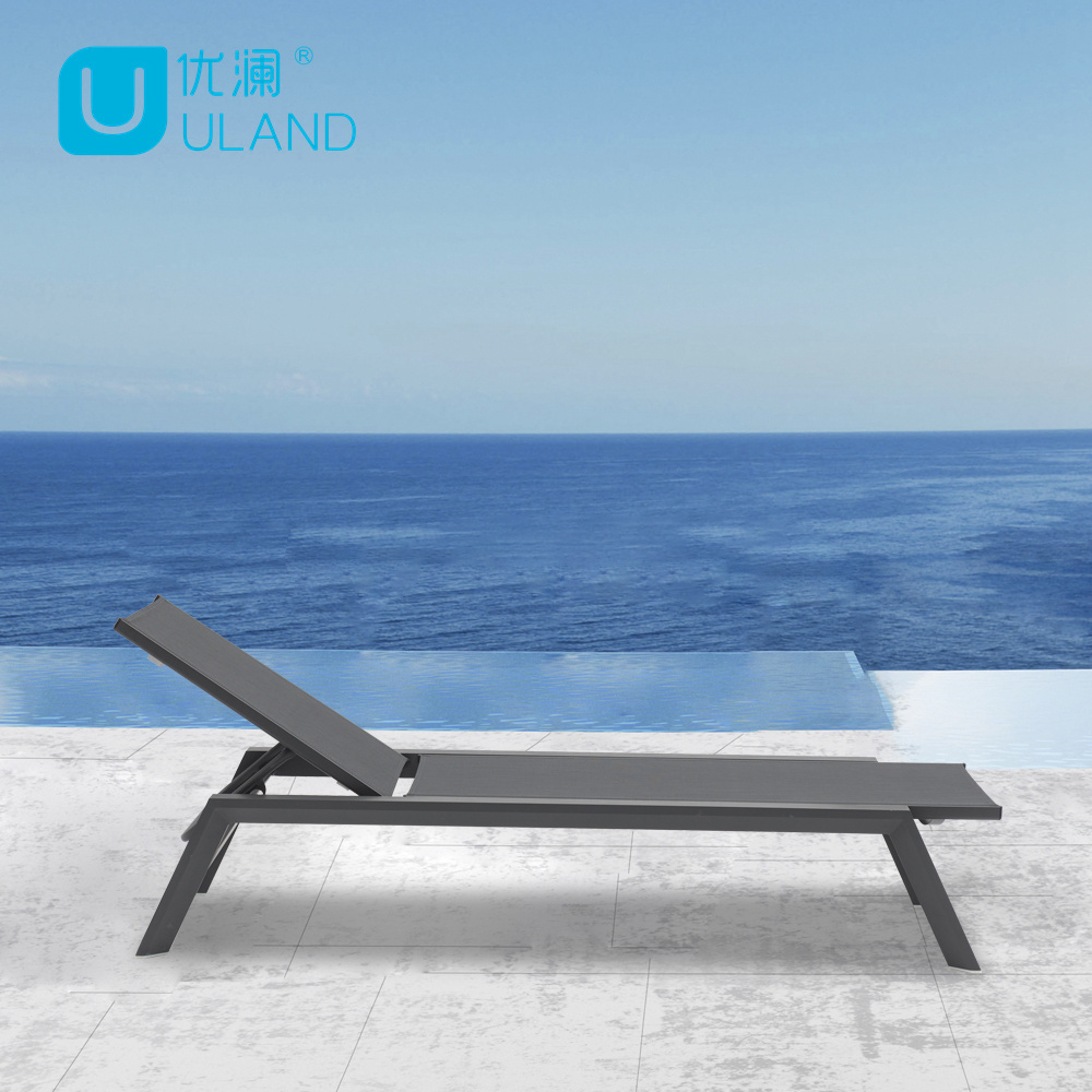 Uland Garden Furniture Folding Beach Swimming Chaise Lounge Chairs Pool Outdoor Sun Lounger