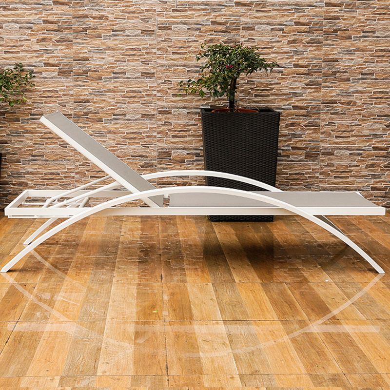 Outdoor Sunbed Folding Beach Lounger Garden Patio Pool Side Sun loungers outdoor sun loungers