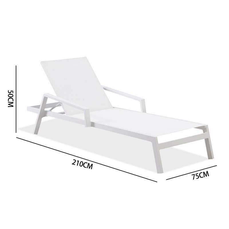 Uland Outdoor Furniture Swimming Pool Lounge Chair Contemporary  Sunbed Sun Lounger