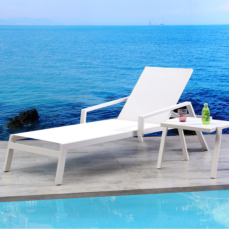 Uland Outdoor Furniture Swimming Pool Lounge Chair Contemporary  Sunbed Sun Lounger