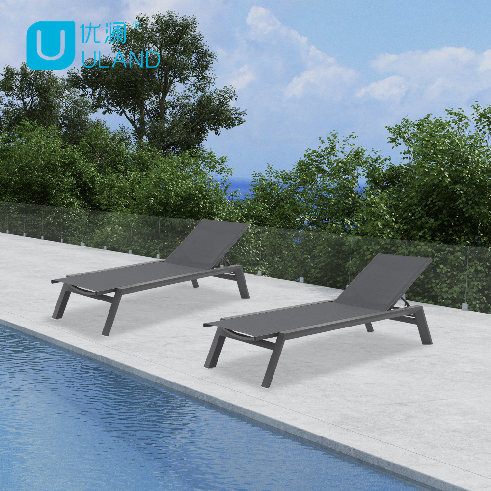 Uland Garden Furniture Folding Beach Swimming Chaise Lounge Chairs Pool Outdoor Sun Lounger