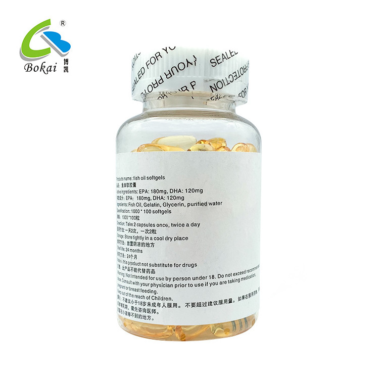 Health care food supplement deep sea fish oil soft capsule omega 3 6 9  fish oil softgel in bulk