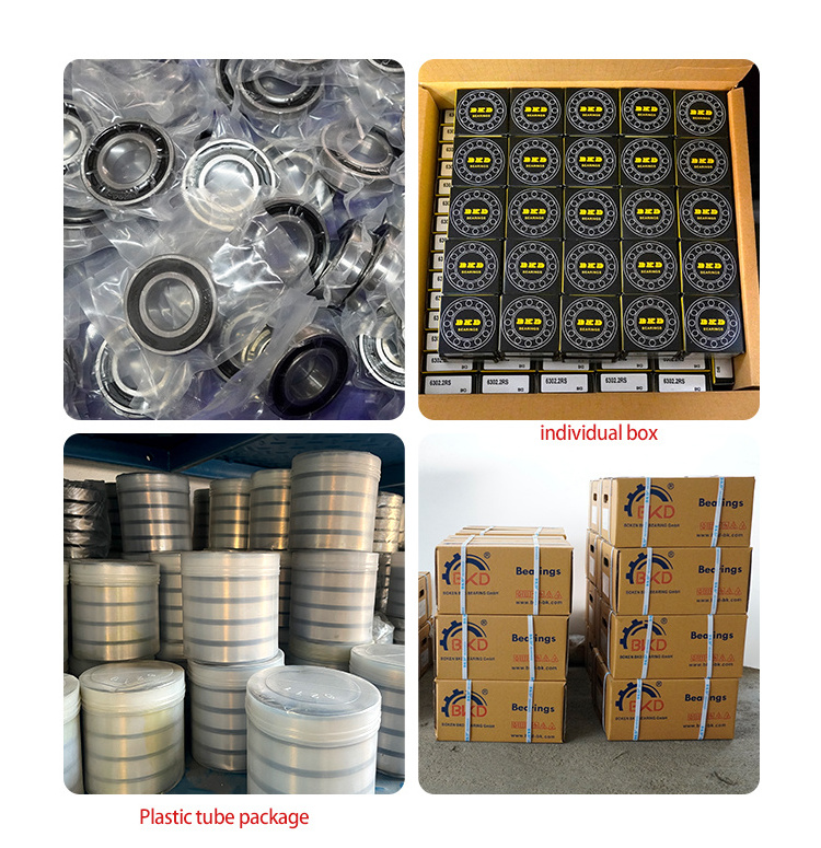 6300 6301 6302 6303 6304 6305 6306 6307 6308 BKD heat resistance metal pulley wheel deep groove ball bearings