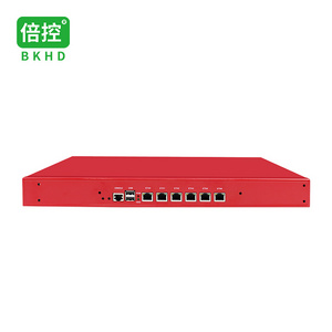 BKHD 989Red 1U Rackmount Firewall Core i3 i5 i7 6x1Gb Ethernet Commerce Household Network  Management Pfsense MikROS SophosFW