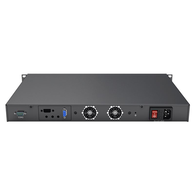 BKHD Rackmount Firewall 3rd Gen Core i7-3610QM with 8x1GbE Onboard 2x1G SFP Commercial Network Security Management 989 8L2F