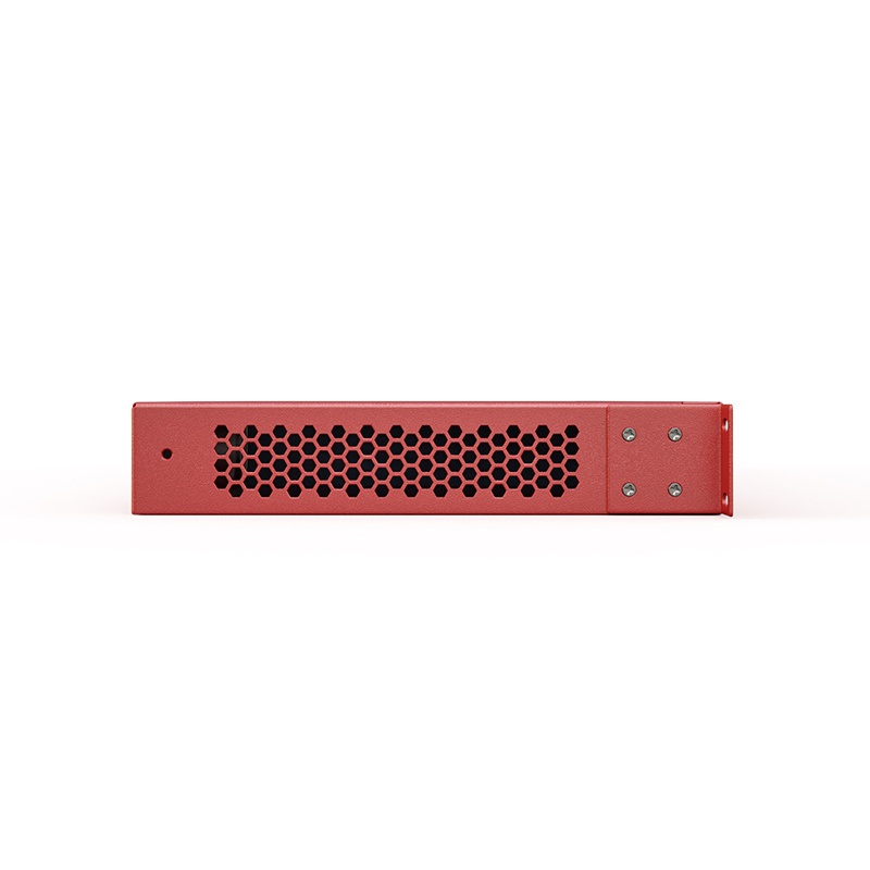 BKHD Rackmount Firewall 3rd Gen Core i5-3320M with 8x1GbE Onboard 2x1G SFP Commercial Network Security Management 989 Red 8L2F