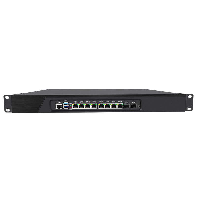 BKHD 989NP 8L2F Rackmount Firewall Core 3rd Gen i3 i5 i7 with 8x1GbE Onboard 2x1G SFP Business Home Network Security Free LOGO