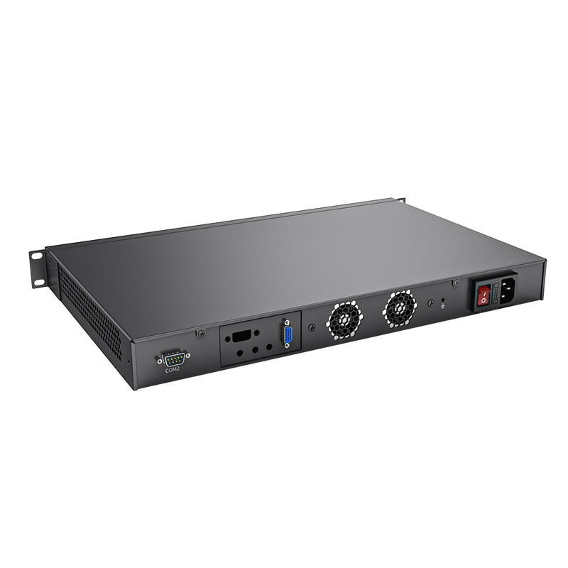 BKHD 3rd Gen Core i3 3110M Rackmount Firewall with 8x1GbE Onboard 2x1G SFP Commercial Network Security Management 989 8L2F