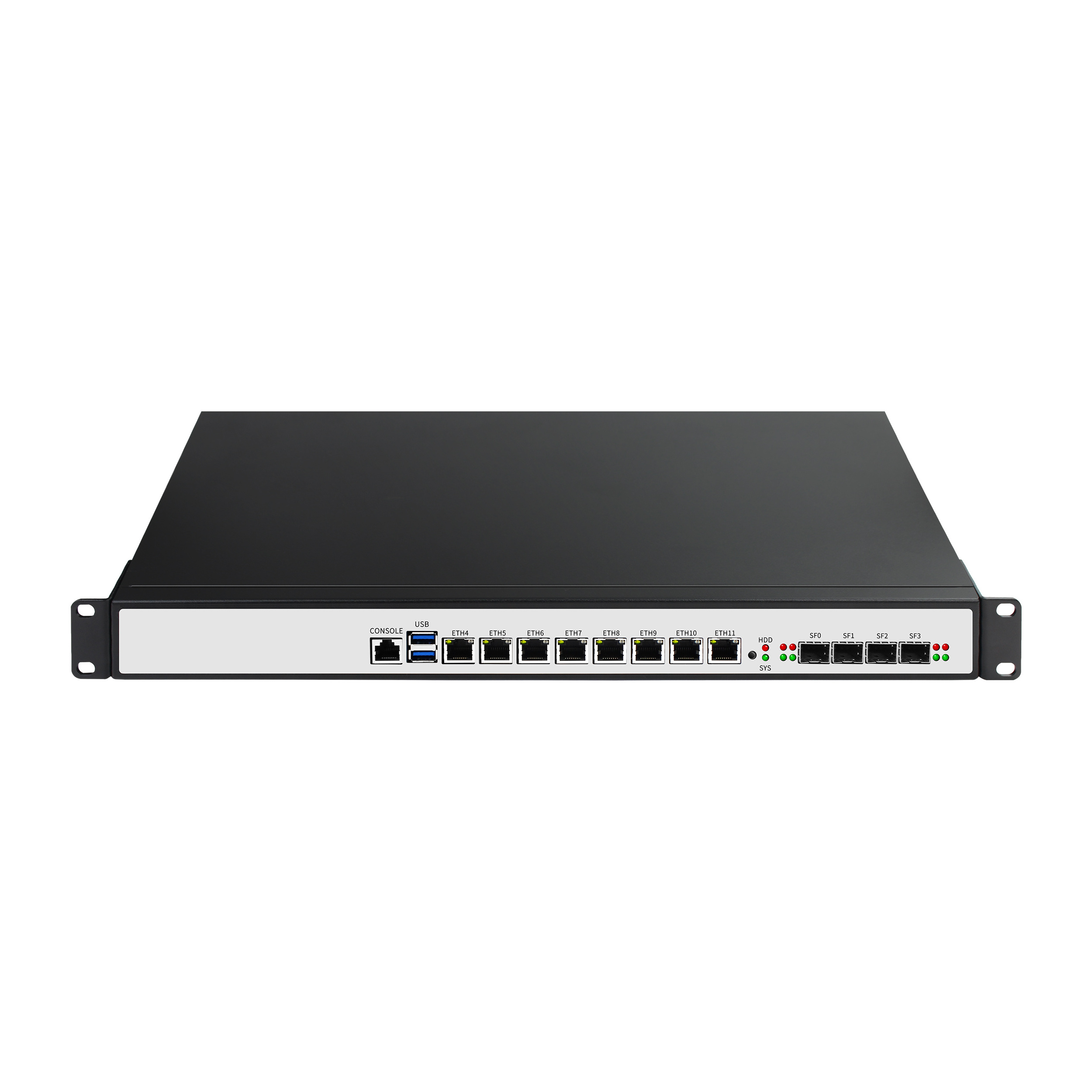 BKHD 1U Rack Mounted Ethernet Router Firewall i5-9400 8x1GbE Expandable SFP Supports Pfsense Mikrotik Sophos 1151H