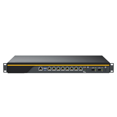 BKHD Xeon E3-1225V5 10G SFP 8x1GbE 2.5G 1U Rack Firewall Router Pfsense Mikrotik SD-WAN VLAN C236