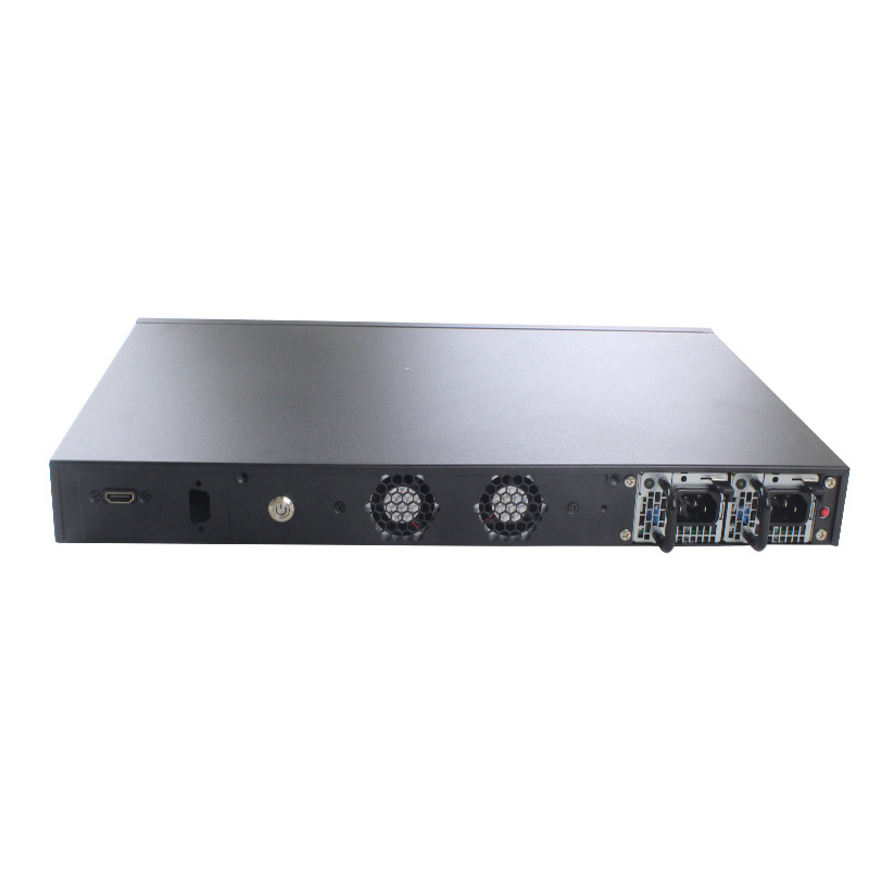 BKHD 1U Rack Mounted Ethernet Router Firewall i5-9400 8x1GbE Expandable SFP Supports Pfsense Mikrotik Sophos 1151H