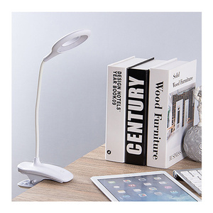 Wholesale Swing Arm lamparas Metal Clip Table Lamp Dimmable Bedroom Reading Usb Desk light For Study LED reading lamp