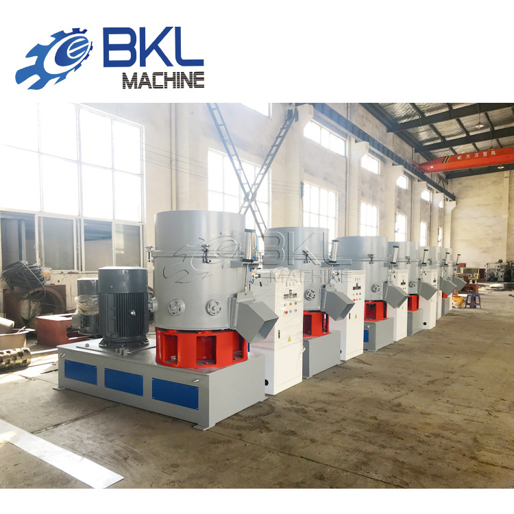 Easy operation plastic melter densifier agglomerator machine plastic