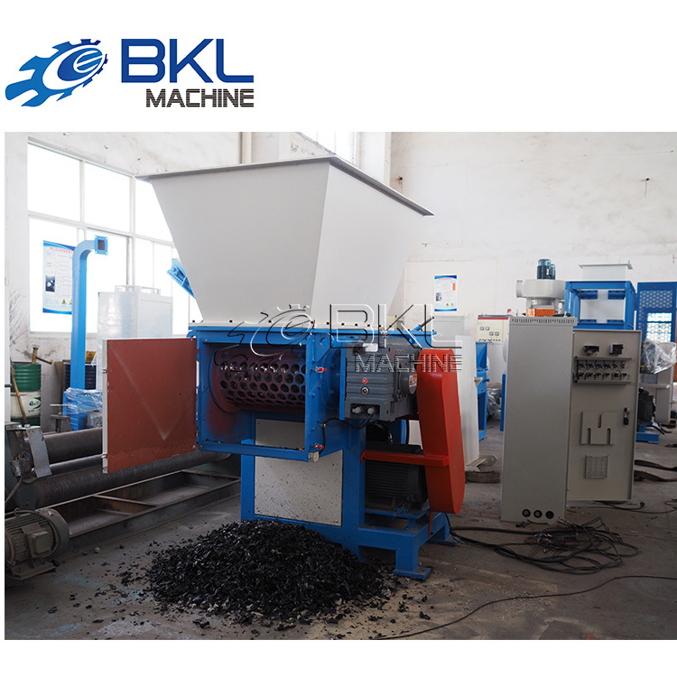 Single  Shaft Shredder For Plastic Recycling Shredder Machine