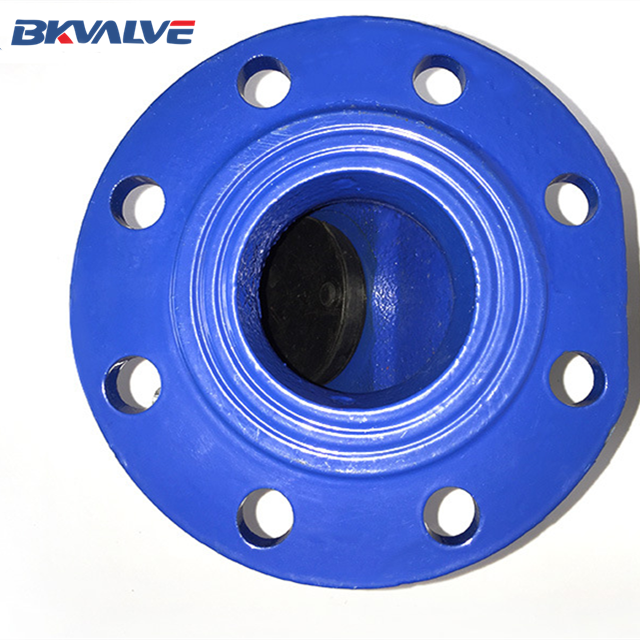 PN16 Ductile iron QT450 flapper disc 4 inch flange Rubber check valve price