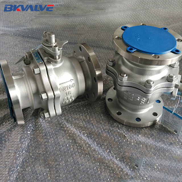 china 2 inch 4 inch 5inch 6 inch 8 inch 10 inch  stainless steel manual floating flange ball valve manufacturer price