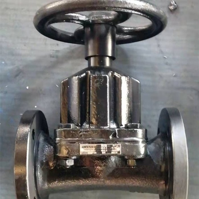 3'' 4'' CL125 A126CL B flange diaphragm valve with good quality