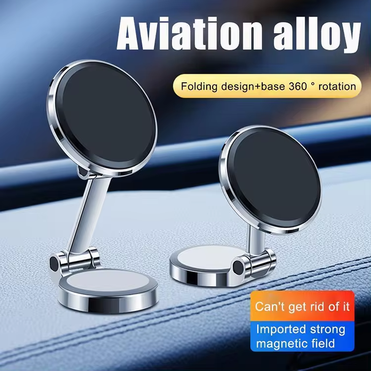 2024 Newest Product Hot Selling Smartphone Car Holder magnetic car mount mobile phone holder car OEM Logo