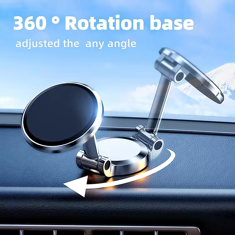 2024 Newest Product Hot Selling Smartphone Car Holder magnetic car mount mobile phone holder car OEM Logo