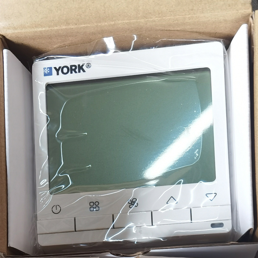 York Water central air conditioning thermostat LCD panel APC-TMS2000DB/APC-TMS2000DA fan coil three-speed switch