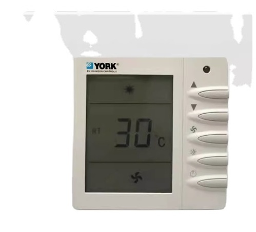 York Water central air conditioning thermostat LCD panel APC-TMS2000DB/APC-TMS2000DA fan coil three-speed switch