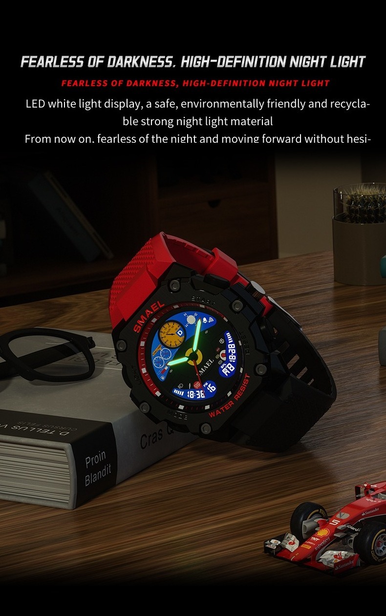 Luxury Sport Brand Electronic Digital Men Wristwatches Black G Style Shock Fashion Waterproof Male Led Watches