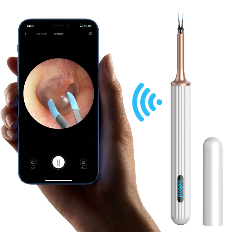 Wireless N3 Pro Smart  ear wax removal tool remote tweezers cleaner kit with 10MP HD camera