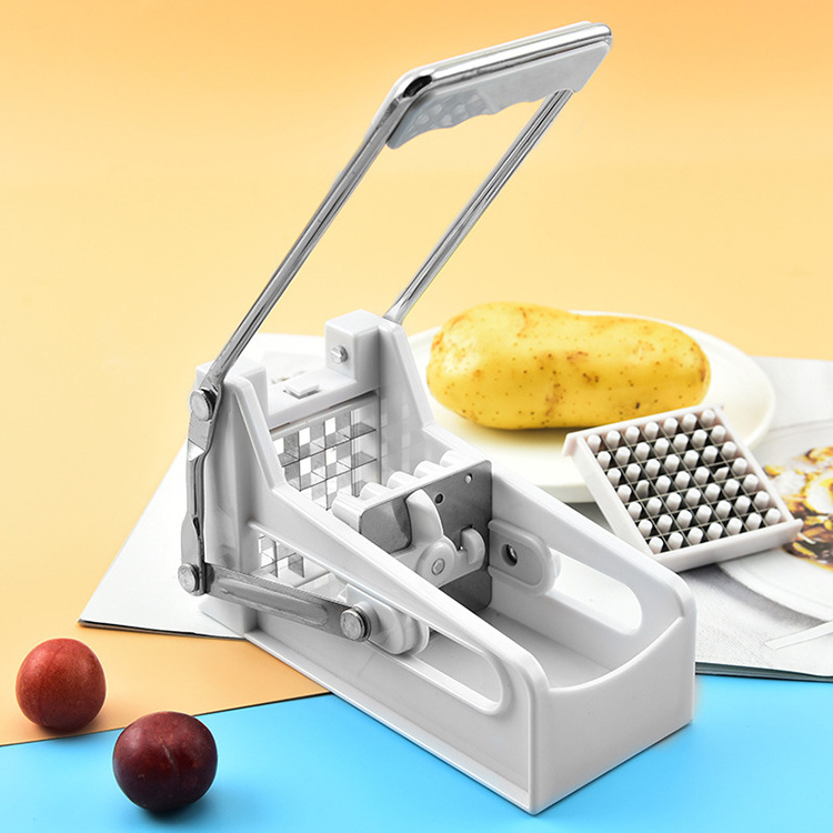 Stainless Steel Manual Potato Cutter Shredder French Fries Slicer Potato Chopper French Fries Cutting Machine Kitchen Tools