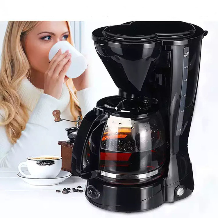 Drip Coffee Machine 15-Cup Coffee Maker with Auto-Shut Off Coffee Pot Brewer Machine with Cone Filter